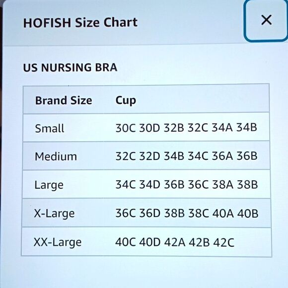 Maternity Hofish 3 Pack Bras With Extra Bra Extenders & Clips Size Small New - Picture 12 of 12